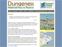 Tablet Screenshot of dungeness-nnr.co.uk